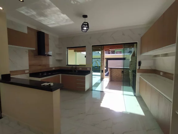 Imagem Casa térrea à venda 3 dormitórios Piscina com cascata e hidro Churrasqueira