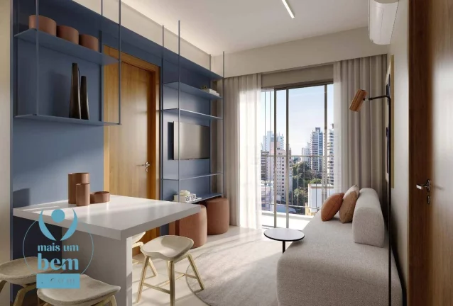 Imagem Apartamento com 2 quartos sendo uma suíte à venda, 44 m² por R$ 437.100 - Novo Mundo - Curitiba/PR