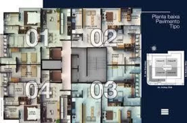 Imagem Apartamento 3 dormitórios para Venda, Jóquei, 3 suítes, 4 banheiros, 2 vagas