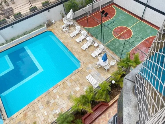 Imagem Apartamento 106M², 3Q, 1 Suíte, 3 Banheiros, 2 Vagas, 1 Lavabo, Academia, Churrasqueira, Piscina Adulto e Infantil, Salão de Festas e Jogos, Sauna.
