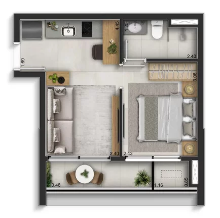 Foto do imóvel Apartamento com 2 Quartos à Venda, 56 m² em Bela Vista - São Paulo Foto do imóvel Apartamento com 2 Quartos à Venda, 56 m² em Bela Vista - São Paulo