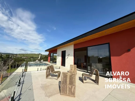 Imagem Casa porteira fechada com linda vista no Condomínio Campos de Santo Antonio II em Itu
