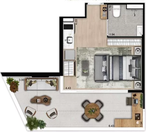 Imagem Apartamento à venda no bairro Butantã - São Paulo/SP