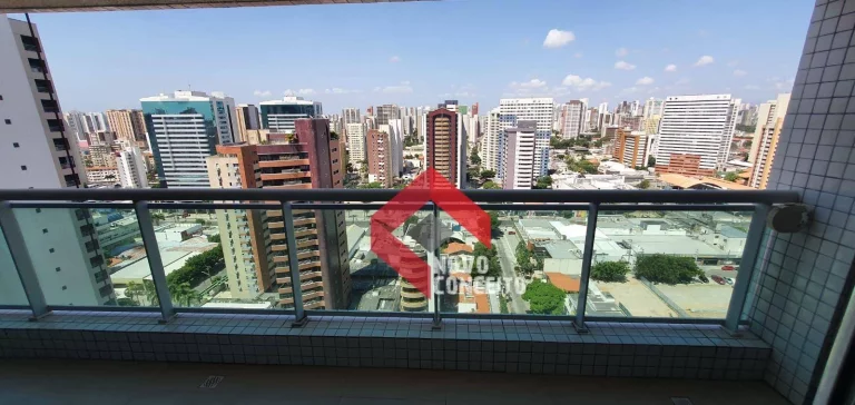Imagem Apartamento com 1 dormitório à venda, 48 m² por R$ 520.000,00 - Meireles - Fortaleza/CE