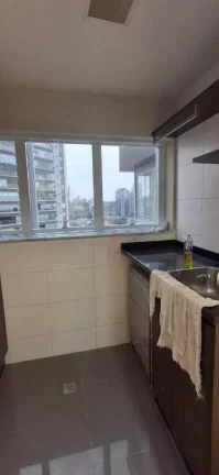 Imagem Apartamento com 1 dormitório para alugar, 48 m² por R$ 5.065,40/mês - Brooklin - São Paulo/SP