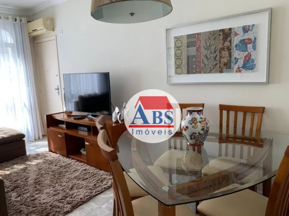 Imagem Apartamento com 3 dormitórios à venda, 99 m² por R$ 664.000 - Embaré - Santos/SP Prédio frente mar