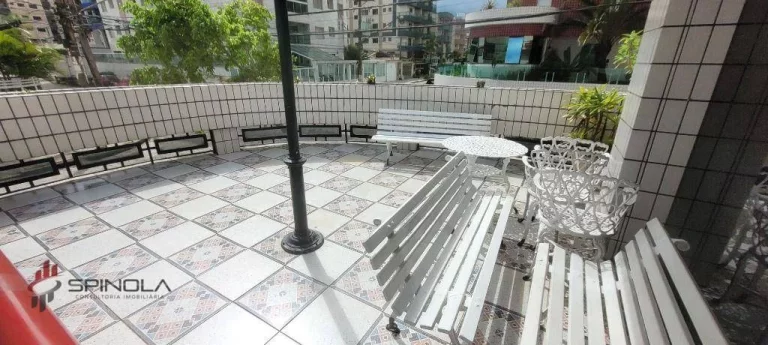 Imagem Apartamento com 1 dormitório à venda, 44 m² por R$ 319.000,00 - Aviação - Praia Grande/SP