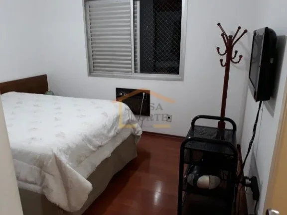 Imagem Apartamento 1 dormitório, sendo 1 suíte, sacada com tela de proteção, armários na cozinha e no ...