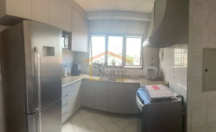 Imagem Apartamento amplo, 4 dormitórios, sendo 3 suites, 1 dormitório /escritório, 2 sacadas, 2 vagas de...