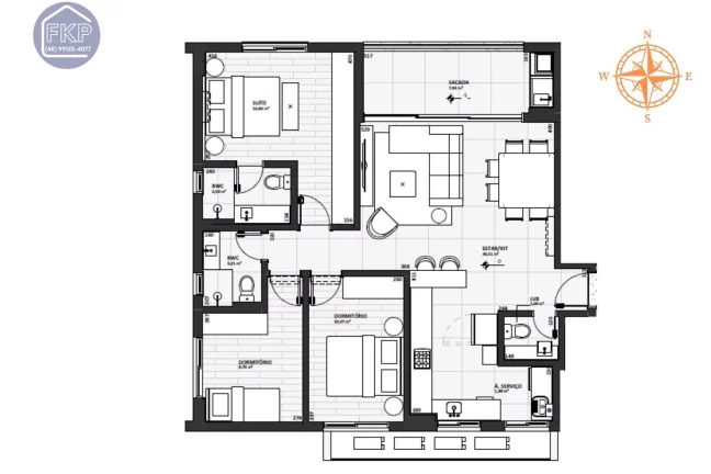 Imagem Apartamento 3 dormitórios!