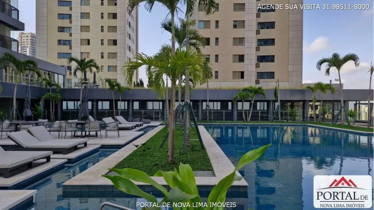 Imagem Apartamento 4 quartos novo a venda no Vila da Serra 232 m² e com área de lazer
