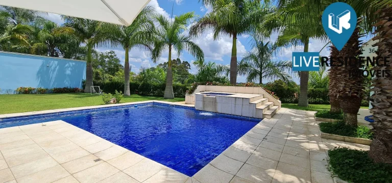 Imagem Casa Térrea, Alto Padrão, 4 Suítes e Piscina no Parque da Fazenda