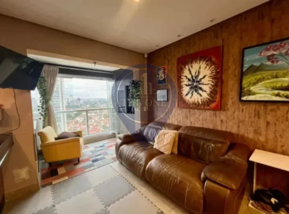 Imagem Apartamento à venda no Brooklin Paulista, São Paulo-SP: 2 quartos, 1 suíte, 2 salas, 3 banheiros, 1 vaga, 69m².