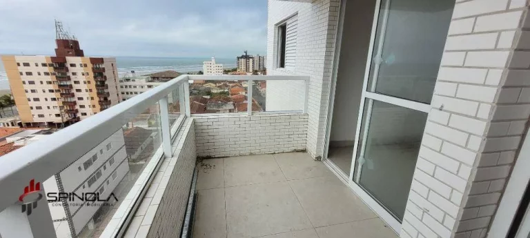 Imagem Apartamento com 1 dormitório à venda, 43 m² por R$ 301.073,38 - Jardim Imperador - Praia Grande/SP