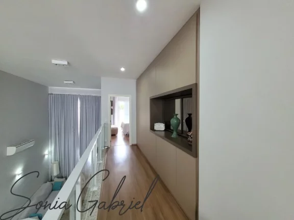 Imagem Residência de Luxo no Condomínio Reserva da Mata: 3 quartos, 3 suítes, 3 salas, 4 banheiros, 4 vagas, 231,40m² - Vinhedo-SP.