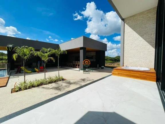 Imagem Casa com 5 dormitórios à venda, 580 m² por R$ 7.190.000,00 - Condomínio Vitória Golf - Lagoa Santa/MG