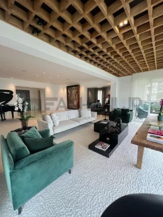 Imagem Espetacular Apartamento de alto padrão no Jardim Europa, São Paulo-SP: 4 quartos, 4 suítes, 5 salas, 6 banheiros, 6 vagas, 505m².
