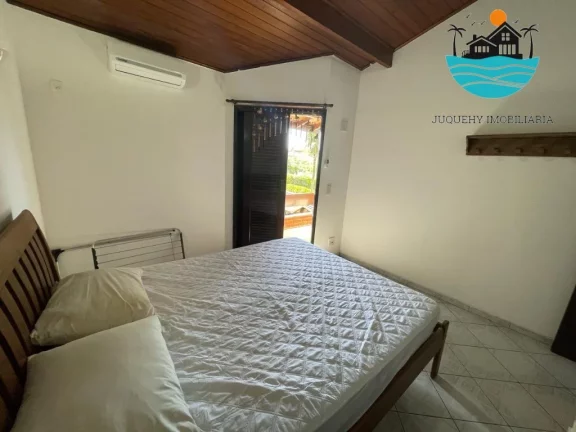 Imagem Casa Aluguel Temporada em Juquehy, max. 6 pessoas, na av. da praia. 100m da praia, 2 dormitórios, 2 banheiros, 2 vagas | Juquehy Imobiliária