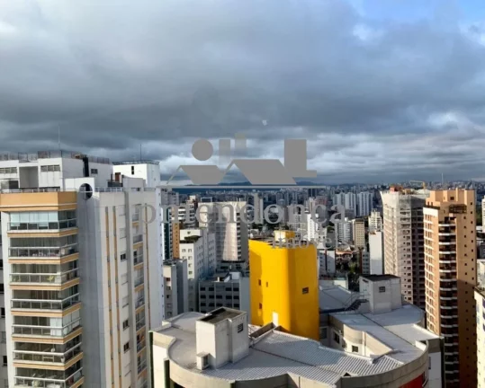 Imagem Apartamento com varanda gourmet em Perdizes, andar alto e vista para o por do sol.