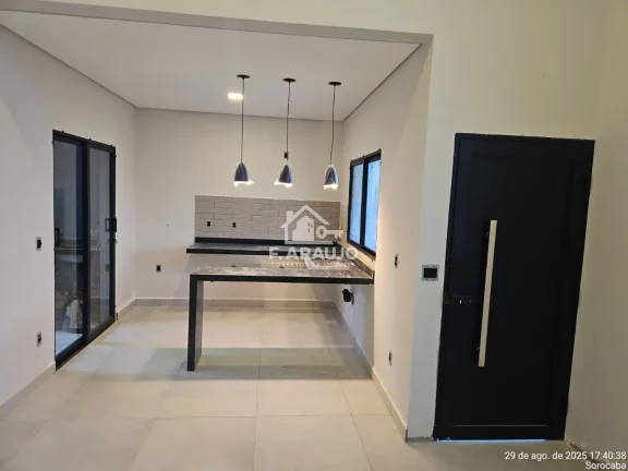 Imagem Casa em Condomínio à venda Sorocaba-SP, 3 quartos, 2 vagas, 114m².