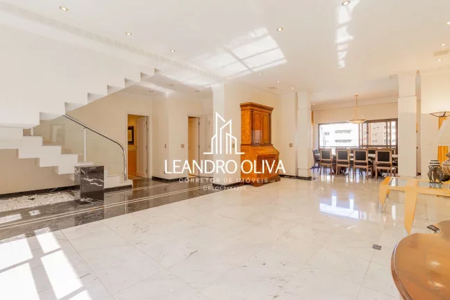 Imagem Condomínio Memphis - Vende duplex alto padrão 412m², 3 suítes, livings com terraços, rooftop, área gourmet, 4 vagas