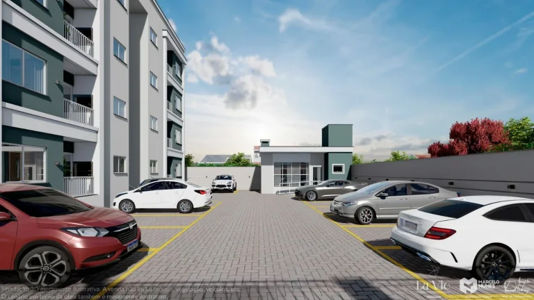 Imagem Apartamento com 2 dormitórios à venda sendo 1 suíte, 53.2 m² por - R$ 325.000,00 - Areias - Tijucas/SC