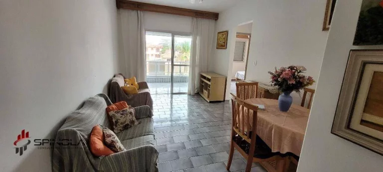 Imagem Apartamento com 2 dormitórios à venda, 70 m² por R$ 320.000,00 - Jardim Imperador - Praia Grande/SP