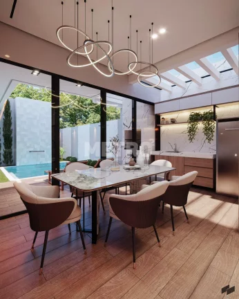 Imagem Casa em condomínio fechado, com três suítes espaçosas, você e sua família terão
