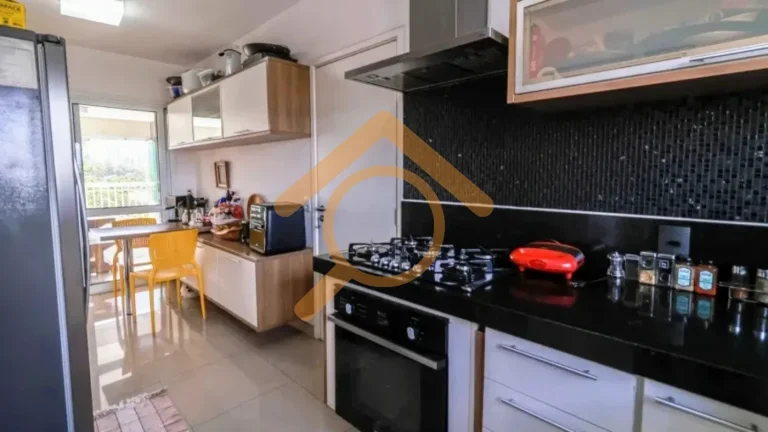 Imagem Apartamento de luxo em Jurubatuba, São Paulo-SP: 3 quartos, 3 suítes, 2 salas, 5 banheiros, 2 vagas de garagem, 181m². Venha conferir!
