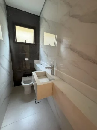 Imagem Sobrado com 220 M², com 4 dormitórios suítes, sala, lavabo, cozinha, área de serviços, churrasq...