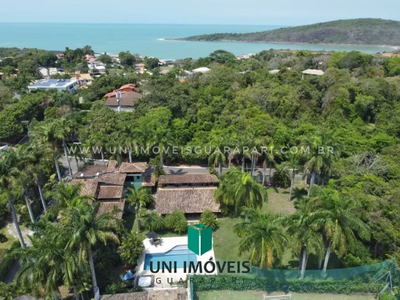 Imagem Espetacular mansão de luxo com lazer completo a venda no condomínio Aldeia da Praia em Guarapari