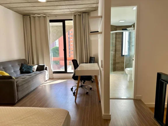Duplex Moema Índios - 70M², 1 Dorm, 2 Varandas, 1 Vaga.