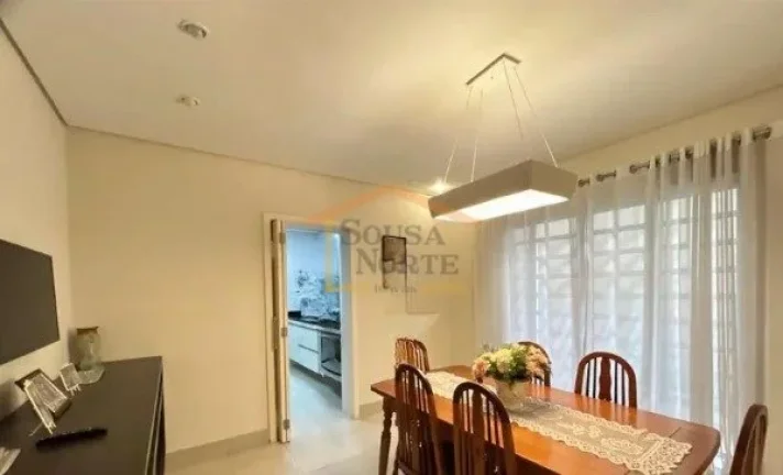 Imagem Sobrado residencial semi isolado, com 3 dormitórios, sendo 1 suite, sala de estar, sala de jantar, ...