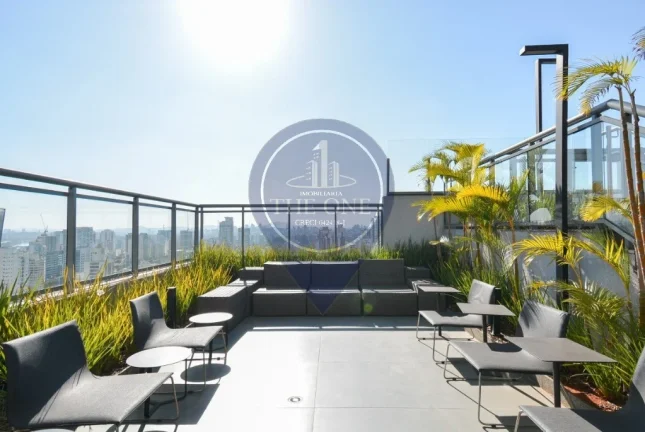 Imagem Studio de luxo à venda em Pinheiros, São Paulo-SP: 1 quarto, 2 salas, 1 banheiro, 26m² de pura sofisticação!