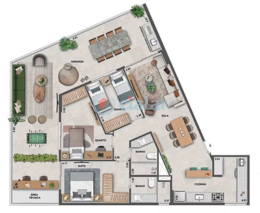 Imagem Apartamento à venda 2 Quartos 1 Suite 1 Vaga 70.53M Tijuca Rio de Janeiro - RJ | Ornato Tijuca