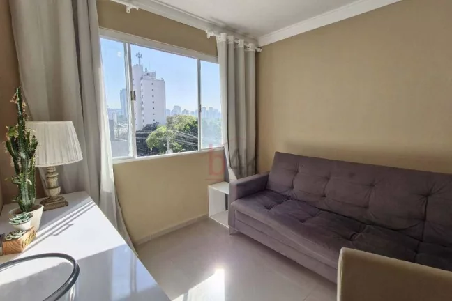Imagem Apartamento Reformado no Brooklin 45m² 1 Dormitório e Sol da Manhã