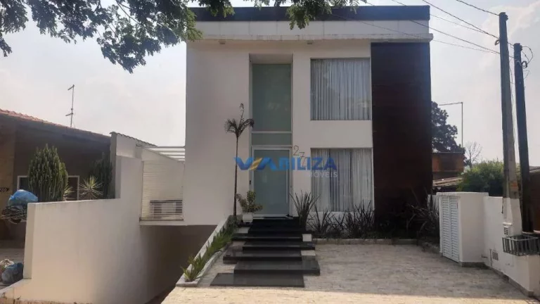 Imagem Sobrado com 4 dormitórios, 380 m² - venda por R$ 2.200.000,00 ou aluguel por R$ 16.100,00/mês - Arujázinho IV - Arujá/SP