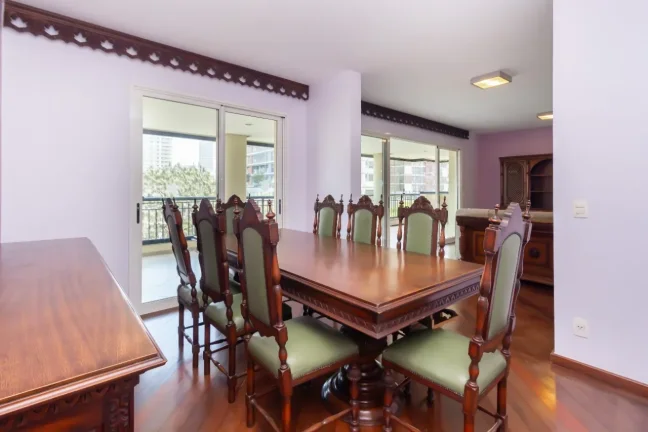 Imagem Apartamento Alto Padrão no Sumaré 214 m², 4 Dormitórios, Hall Privativo e Varanda Gourmet Integr...