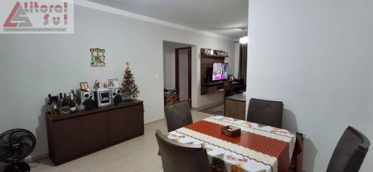 Imagem Imperdível oportunidade: Apartamento à venda em Praia Grande-SP, bairro Ocian, 2 quartos, 1 suíte, 2 salas, 2 banheiros, 1 vaga.