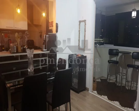 Imagem Apartamento com living para 2 ambientes, 3 dormitórios, sendo 1 suíte máster com closet, banheiro...