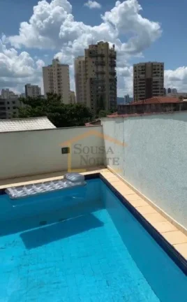 Imagem Sobrado 3 dormitórios, sendo 1 suíte, sala 2 ambientes, lavabo, copa, cozinha com armários, banhe...