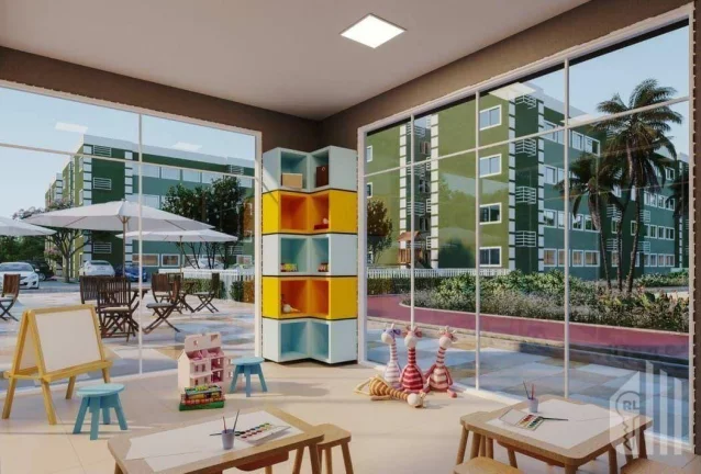 Imagem Apartamento em construção, 2 dormitórios à venda por R$ 178.190,00 - Condomínio VILLAGE DEL VILLE - Verde Cap/zona sudeste - Teresina/PI
