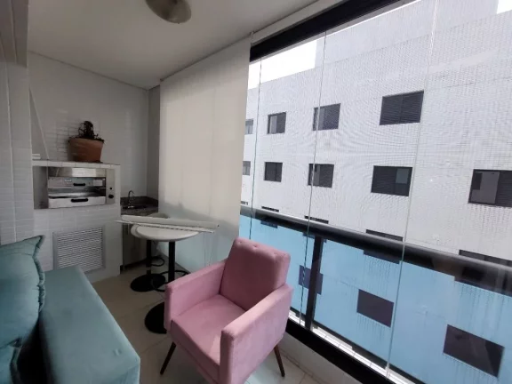 Imagem Flat com 2 dormitórios à venda, 65 m²- Pitangueiras - Guarujá/SP