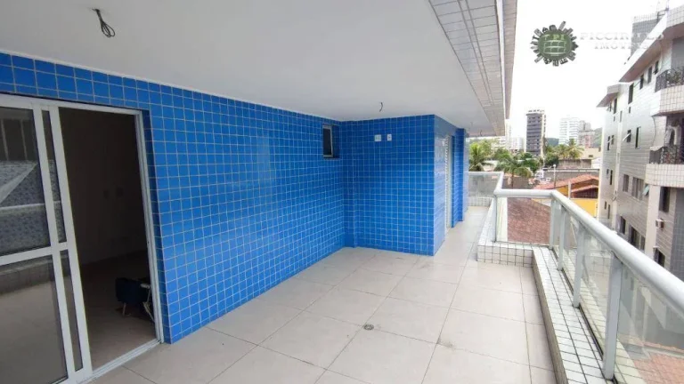 Imagem Apartamento com 2 dormitórios à venda, 104 m² por R$ 580.000,00 - Canto do Forte - Praia Grande/SP