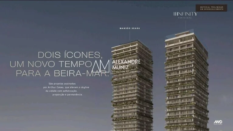 Imagem Infinity Fortaleza, Lançamento na Av. Beira-Mar, Meireles, Fortaleza-CE