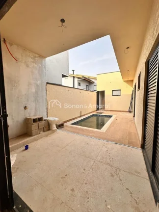 Imagem Casa térrea em condomínio com 3 quartos, terras da estancia em Paulínia.

Projeto moderno em cons...