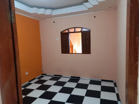 Imagem Casa sobreposta alta com 1 dormitório à venda, 90 m² por R$ 150.000 - Vila Costa Muniz - Cubatão/SP