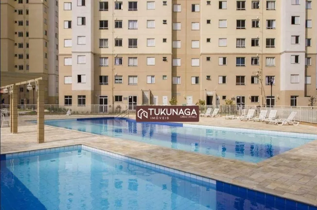 Imagem Apartamento com 2 quartos à venda, 44 m² por R$ 292.500 - Ponte Grande - Guarulhos/SP