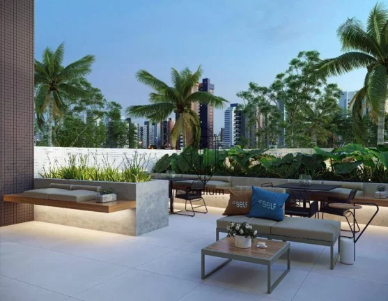 Imagem Apartamentos com varanda/sacada a 350m da praia de Manaíra - AP1834