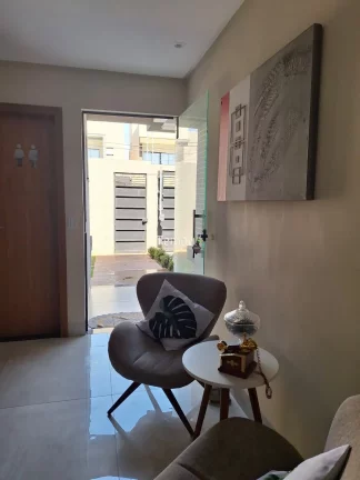Imagem Sobrado Alto Padrão, 3 suites plenas, Piscina, Churrasqueira, Planejados, em Jardim Atlantico, Goiânia- GO